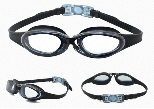 clear anti fog UV 400 with nose bridge swimming goggles MY 4900 - Image 4