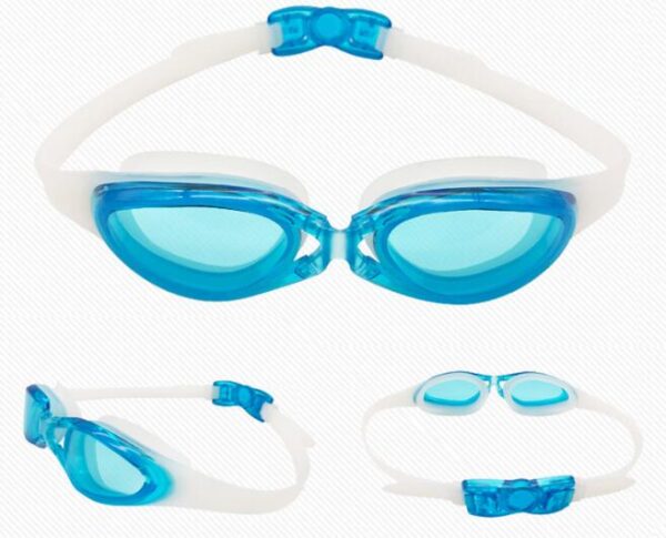 clear anti fog UV 400 with nose bridge swimming goggles MY 4900 - Image 3