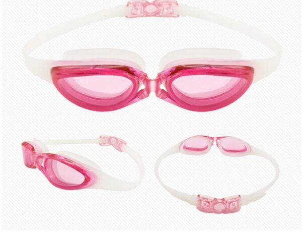 clear anti fog UV 400 with nose bridge swimming goggles MY 4900 - Image 5