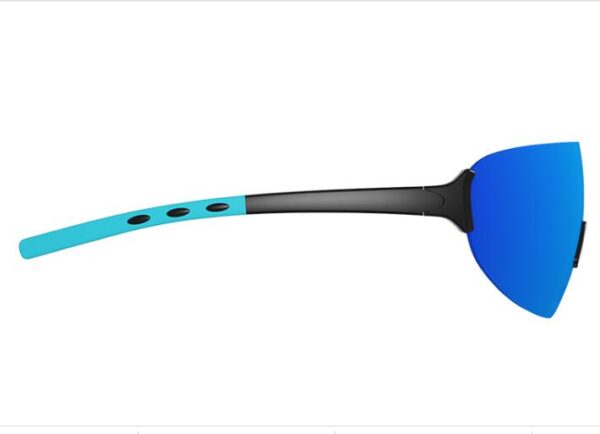 2022 newest design full Blue mirror UV 400 cycling sporting sunglasses MS 896 - Image 4