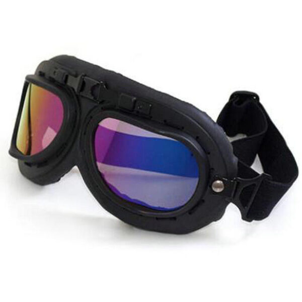 Harley Full Face Tactical Goggles Outdoor Army Style Fans CS Anti-Fog Goggles Riding Glasses - Image 4