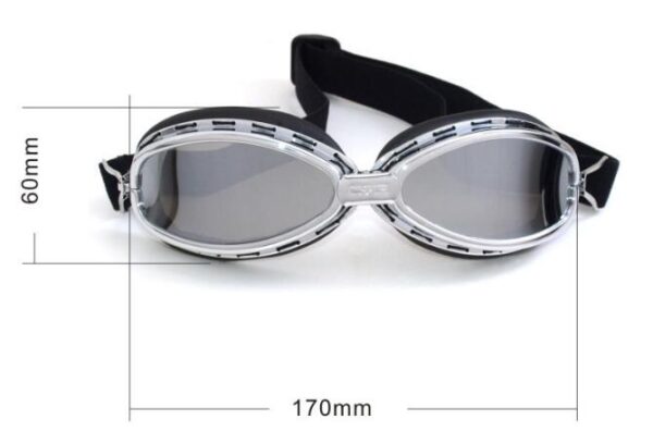 Fashionable ABS Harley Type Goggle for Motorcycle - Image 18