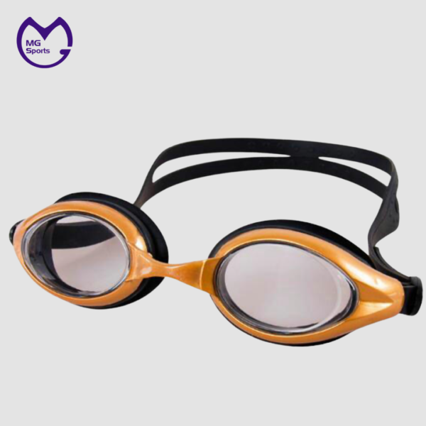 colorful anti fog UV 400 silicone strap swimming goggles MG 500M