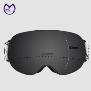 MH 05 customized full coating UV 400 anti impact snowboarding glasses