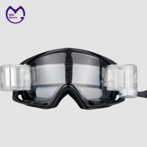 MH 127 roll off type strong impact motorbike goggles for protection