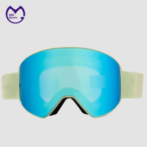 MH 197C 2022 neest slim frame interchangeble PC lens ski goggles with removable strap