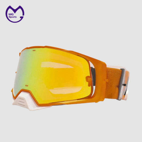 MH 306 -1 tear off type clear lens UV 400 polarized motorcycling goggles