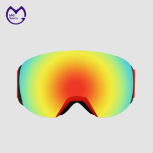 MS 373 revo coated anti impact PC lens ski goggles with anti slip strap