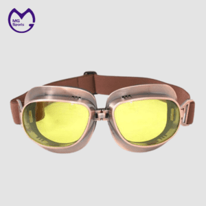 Vintage Moto Classic Goggles for Harley Pilot Steampunk ATV Bike Copper Helmet Motorcycle Goggles Motocross Glasses MT 04