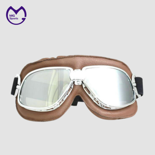 mirror PC UV 400 harley goggles with band helmet compatible MT 11