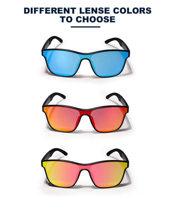 2022 unisex full blue coating anti impact fashionable sunglasses MH 508 - Image 9
