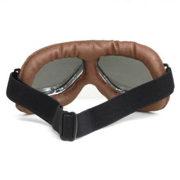 mirror PC UV 400 harley goggles with band helmet compatible MT 11 - Image 13