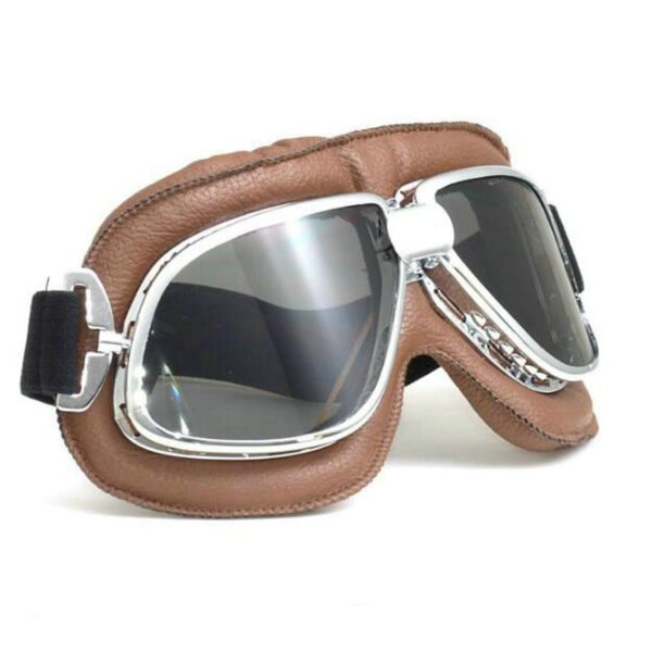 mirror PC UV 400 harley goggles with band helmet compatible MT 11 - Image 14