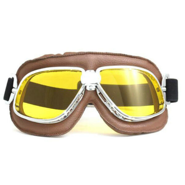 mirror PC UV 400 harley goggles with band helmet compatible MT 11 - Image 15