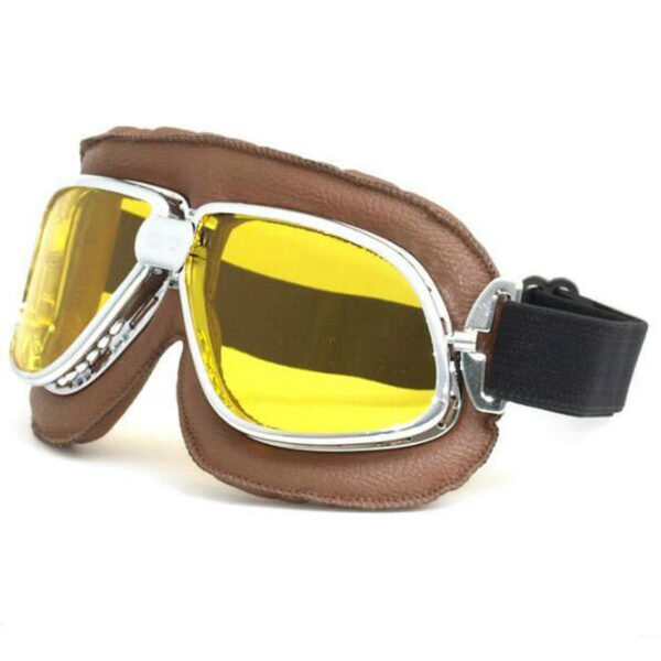 mirror PC UV 400 harley goggles with band helmet compatible MT 11 - Image 16