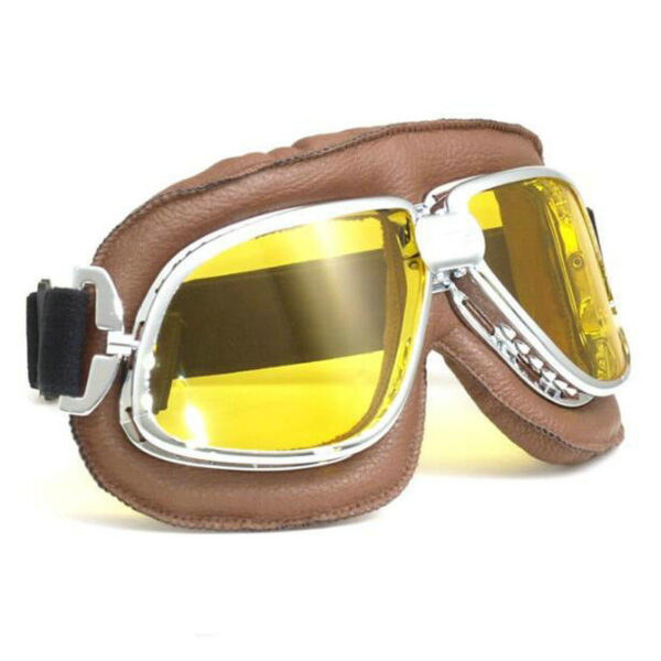 mirror PC UV 400 harley goggles with band helmet compatible MT 11 - Image 19