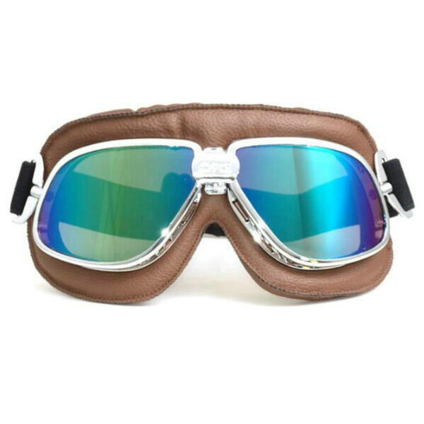 mirror PC UV 400 harley goggles with band helmet compatible MT 11 - Image 20