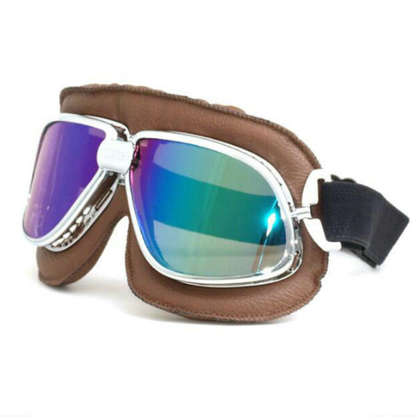 mirror PC UV 400 harley goggles with band helmet compatible MT 11 - Image 21