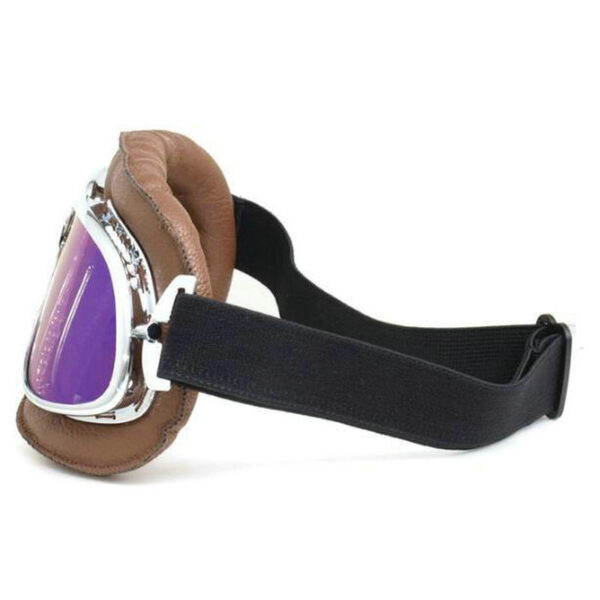 mirror PC UV 400 harley goggles with band helmet compatible MT 11 - Image 22