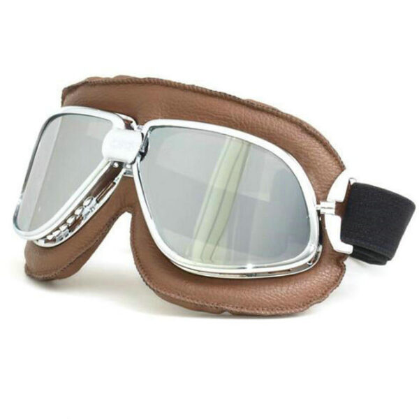 mirror PC UV 400 harley goggles with band helmet compatible MT 11 - Image 3
