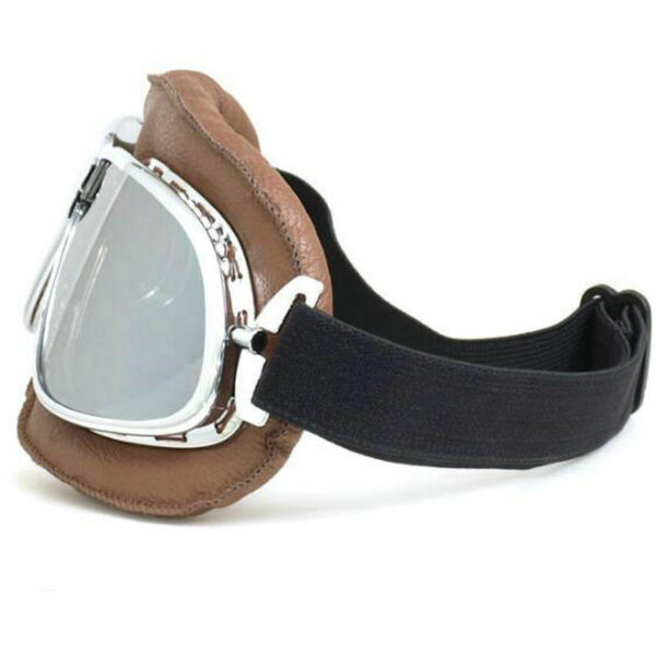 mirror PC UV 400 harley goggles with band helmet compatible MT 11 - Image 4