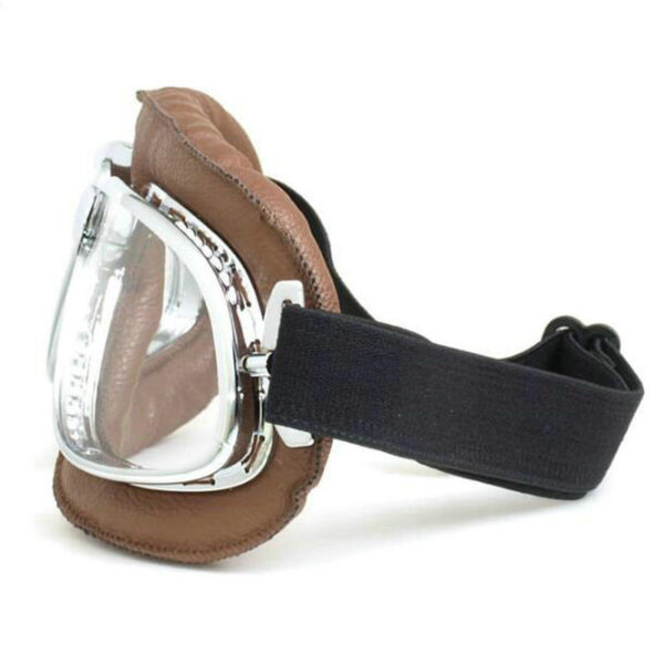 mirror PC UV 400 harley goggles with band helmet compatible MT 11 - Image 9