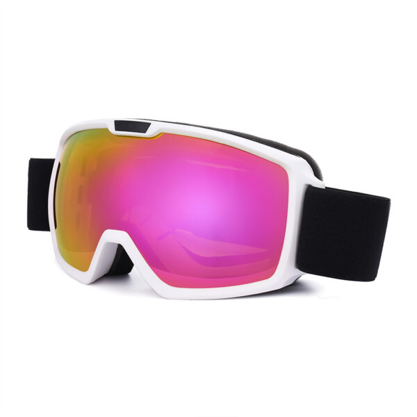 2023 newest design unisex anti impact antifog windproof unisex skiing goggles - Image 5