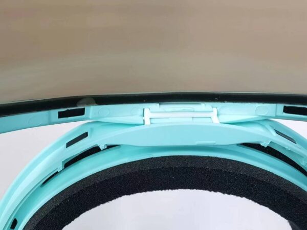 MB 6200 2024 flip magnetic ski oggles lens with helmet compatibility - Image 5