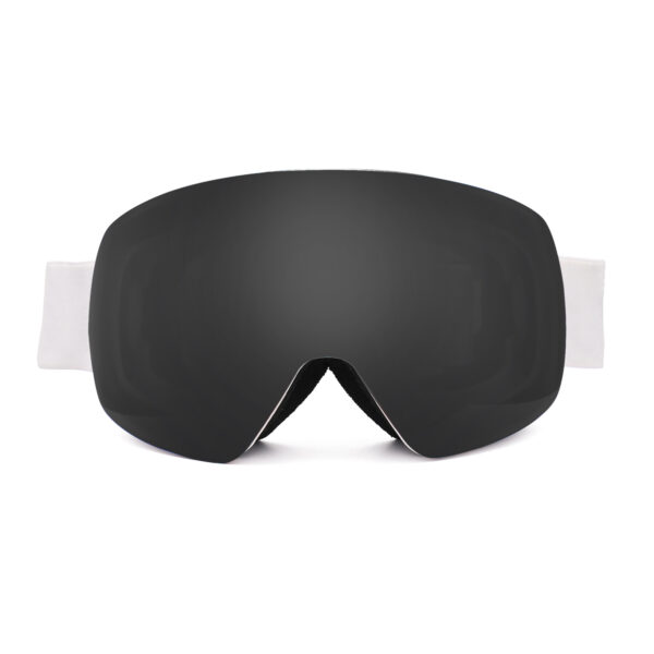 2023 blue mirror coating interchangeable lens ski snow goggles with elastic band - Image 9