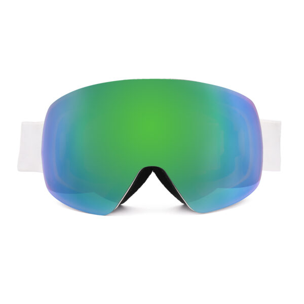 2023 blue mirror coating interchangeable lens ski snow goggles with elastic band - Image 10