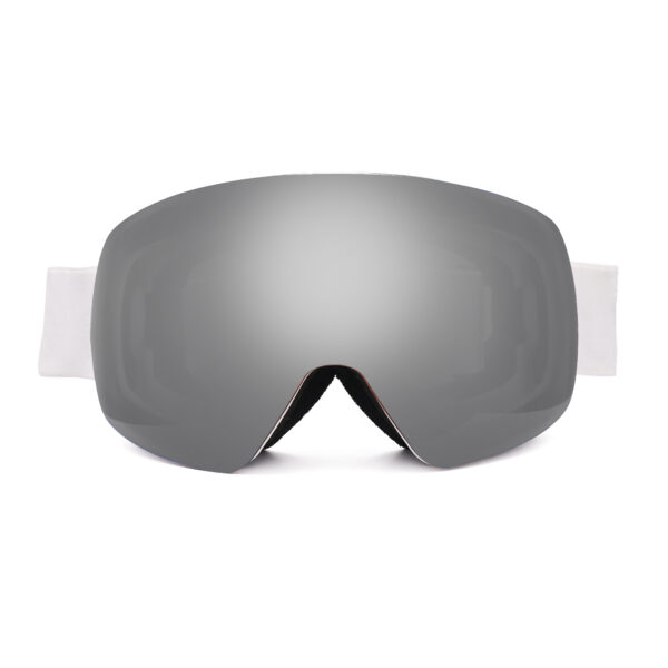 2023 blue mirror coating interchangeable lens ski snow goggles with elastic band - Image 5