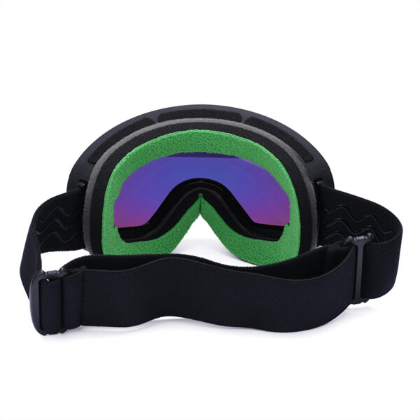 2023 newest ventilated anti fog interchangeble anti fog ski snow goggles - Image 4