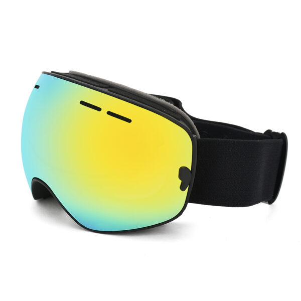 2023 newest ventilated anti fog interchangeble anti fog ski snow goggles - Image 5