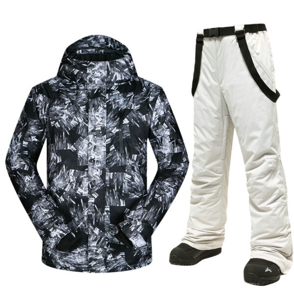 2024 new designed customized skiing suit snow windproof clothing and pants - Image 5