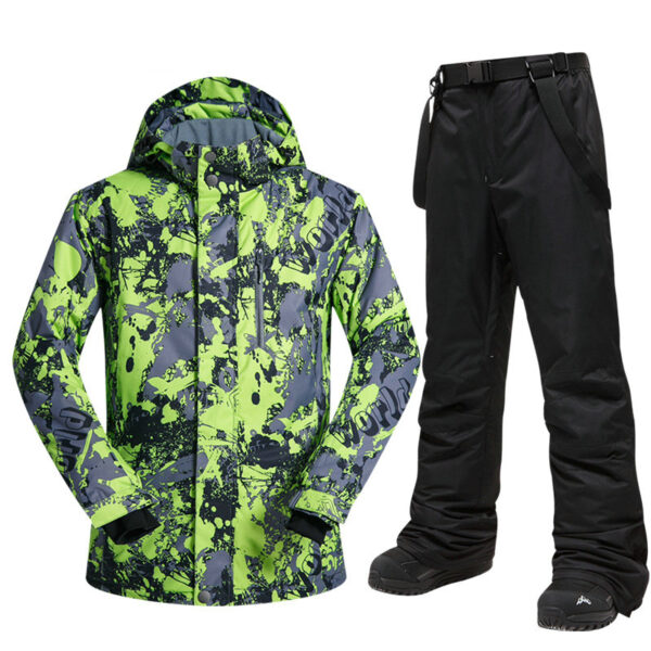 2024 new designed customized skiing suit snow windproof clothing and pants