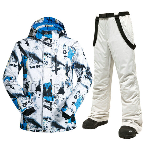 2024 new designed customized skiing suit snow windproof clothing and pants - Image 6