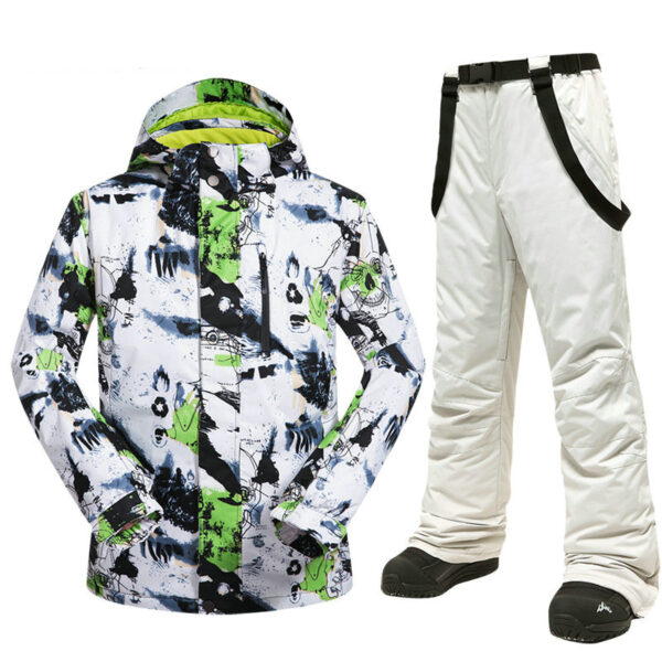 2024 new designed customized skiing suit snow windproof clothing and pants