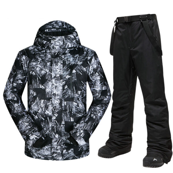 2024 new designed customized skiing suit snow windproof clothing and pants